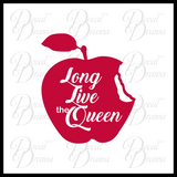 Long Live the Queen, Evil Queen, OUAT-inspired Vinyl Car/Laptop Decal
