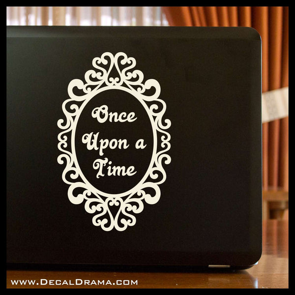 Once Upon a Time mirror, OUAT-inspired Vinyl Car/Laptop Decal