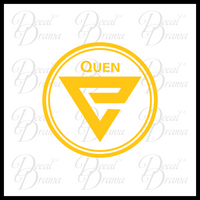 Quen sign glyph, The Witcher-inspired Car/Laptop Decal