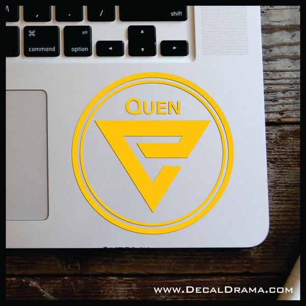 Quen sign glyph, The Witcher-inspired Car/Laptop Decal