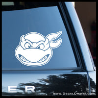 Raphael, Teenage Mutant Ninja Turtles, TMNT-inspired Fan Art Vinyl Car/Laptop Decal