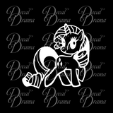 Rarity, My Little Pony-inspired Vinyl Car/Laptop Decal