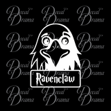 Ravenclaw Eagle Chibi, Harry Potter-inspired Fan Art Vinyl Car/Laptop Decal
