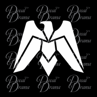 Red Hawk of Atreides, Frank Herbert's Dune Fan Art Vinyl Decal