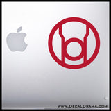 Red Lantern Corps (Rage) emblem Vinyl Car/Laptop Decal