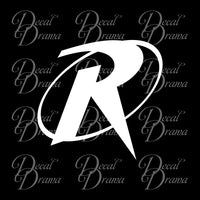Robin, Boy-Wonder emblem, DC Comics-inspired Justice League Fan Art Vinyl Car/Laptop Decal