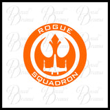 Rogue Squadron Rebel Alliance emblem, Star Wars-Inspired Fan Art Vinyl Wall Decal