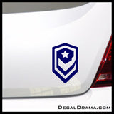 Terran Dominion emblem, StarCraft 2-inspired Vinyl Car/Laptop Decal