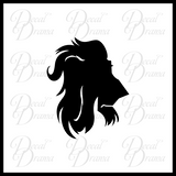 Scar silhouette, The Lion King Villain, Vinyl Car/Laptop Decal