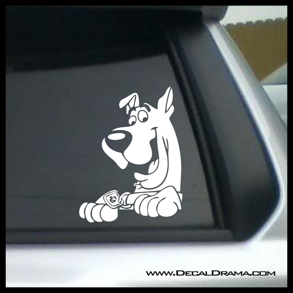 Scooby Doo head, Mystery Incorporated, TV show Fan Art Vinyl Car/Laptop Decal