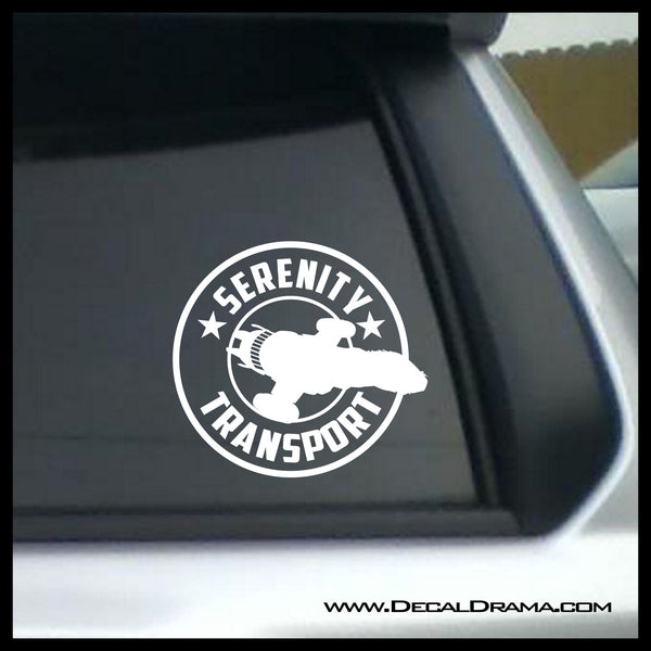 Serenity Transport Company logo Firefly-inspired Vinyl Car/Laptop Decal