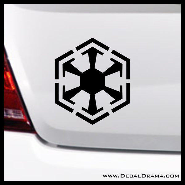 Sith Order emblem, Star Wars-Inspired Fan Art Vinyl Wall Decal
