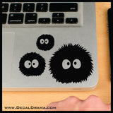 Soot Sprites Susuwatari, My Neighbor Totoro-inspired Vinyl Car/Laptop Decal