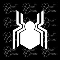 Spiderman Geometric Spider symbol, Marvel Comics-inspired Vinyl Car/Laptop Decal