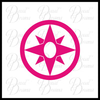 Star Sapphire Corps (Love) emblem Vinyl Car/Laptop Decal