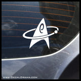 Star Trek Engineering Communicator insignia Vinyl Car/Laptop Decal