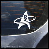 Star Trek Science Communicator insignia Vinyl Car/Laptop Decal