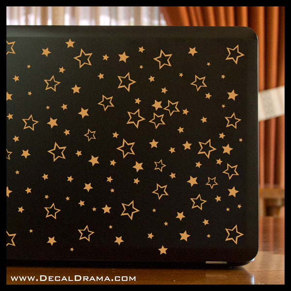 Stars, more than 100+ various sizes, Vinyl Car/Laptop Decal