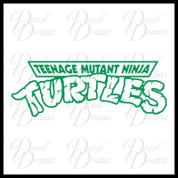 Teenage Mutant Ninja Turtles LOGO, TMNT-inspired Fan Art Vinyl Car/Laptop Decal