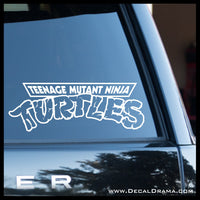Teenage Mutant Ninja Turtles LARGE-SET Single-color Car/Laptop Decals
