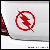 The Reverse Flash lightning emblem, DC Comics Arrowverse Fan Art Vinyl Car/Laptop Decal