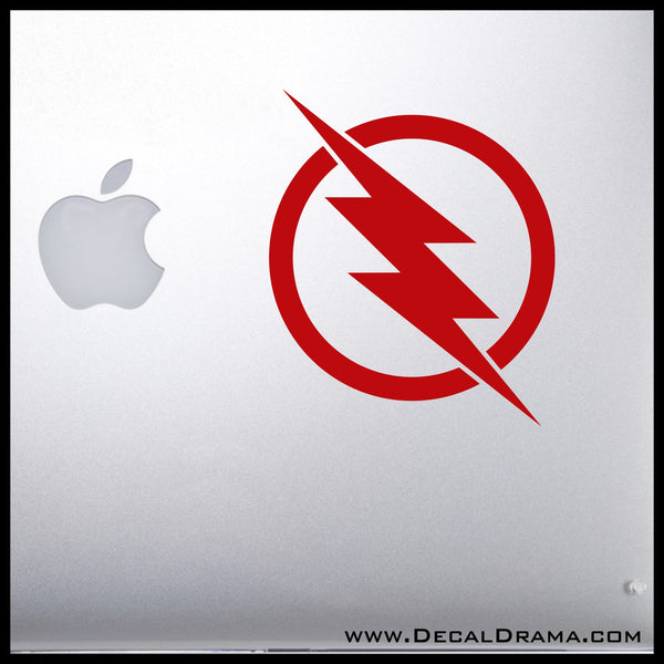 The Reverse Flash lightning emblem, DC Comics Arrowverse Fan Art Vinyl Car/Laptop Decal