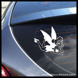 Tink-i-tude, Disney-inspired Fan Art Vinyl Car/Laptop Decal