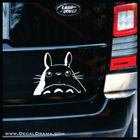 Totoro Peeking, My Neighbor Totoro-inspired Vinyl Car/Laptop Decal