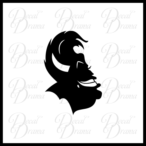 disney sebastian silhouette