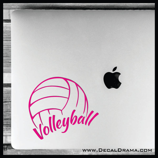 Volleyball Vinyl Car/Laptop Decal
