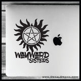 Wayward Sisters symbol, Supernatural Spin-off-inspired Vinyl Car/Laptop Decal