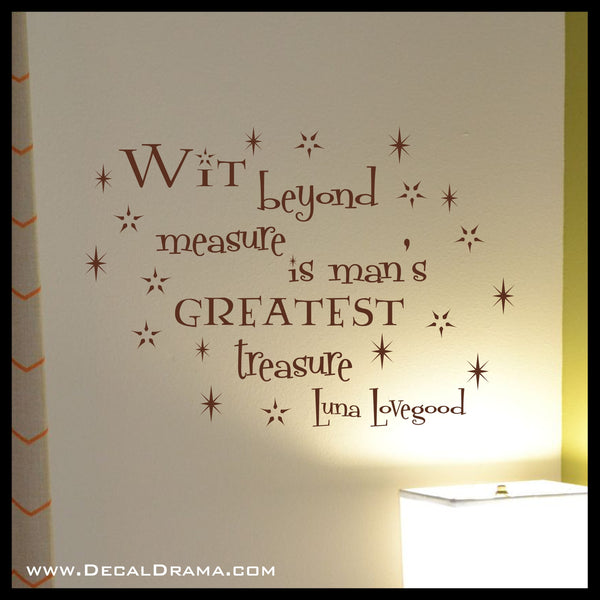 Harry Potter inspired Wall Decal Quote