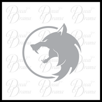 Wolf Medallion, The Witcher Netflix-inspired Car/Laptop Decal