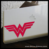 Wonder Woman Stripes emblem, DC Comics-inspired Fan Art Vinyl Car/Laptop Decal