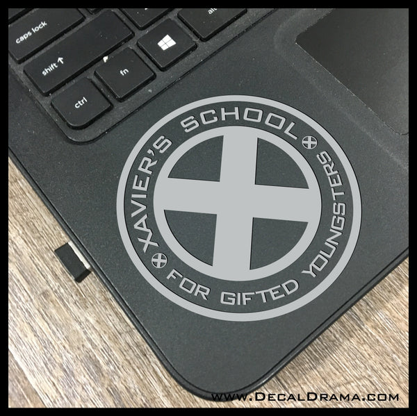 Xavier's School for Gifted Youngsters, Classic X-Men-Inspired Fan Art Vinyl Car/Laptop Decal