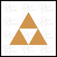 Triforce symbol Legend of Zelda Decal Vinyl Car/Laptop Decal