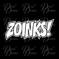 Zoinks! Mystery Incorporated TV show Fan Art Vinyl Car/Laptop Decal