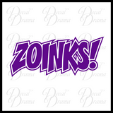 Zoinks! Mystery Incorporated TV show Fan Art Vinyl Car/Laptop Decal